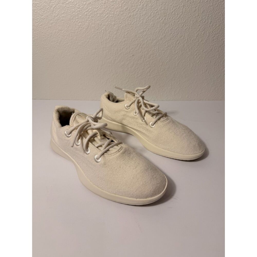 Allbirds Wool Runner Natural White Merino Sneakers Men’s Size 12